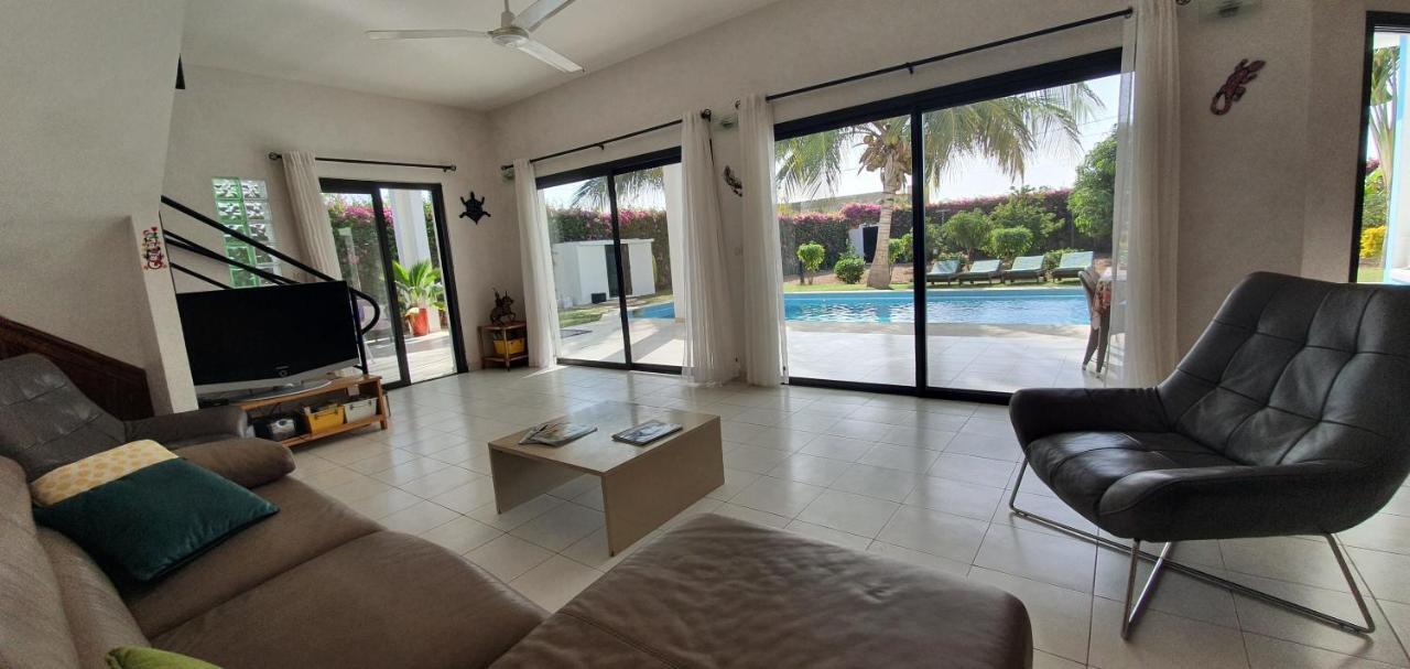 La Maison Blanche A Ngaparou, Splendide Villa Contemporaine Exterior foto